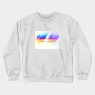 Bilbao oracle card 38 spirits Crewneck Sweatshirt